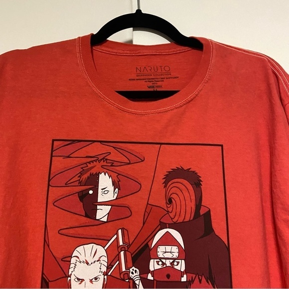 Naruto Akatsuki Long Sleeve T-Shirt Size Medium - Picture 4 of 7